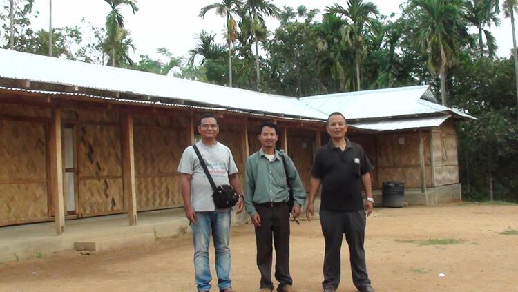 Rev.Puhran Sangma, Rev.Manhseng A. Momin and Bro.Monu I. Sangma was in Debajani Mount Penuel English School